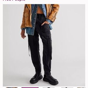 Free People We The Free Hazel Pull-On Drop Waist Jeans